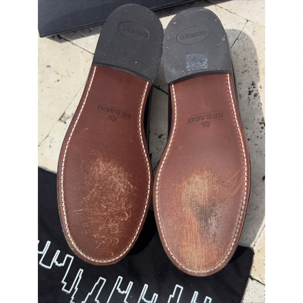 Sebago mens shoes 7001R20 903 size R11 hand made